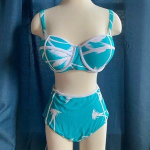 NWT NWB Cupshe Bikini OX